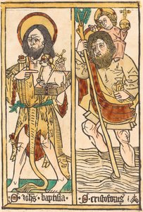 Saint John the Baptist and Saint Christopher