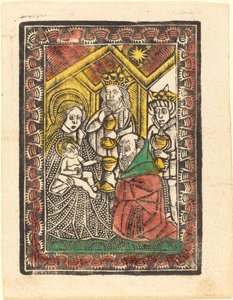 The Adoration of the Magi by German 15th Century