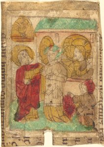 The Denial of Peter by German 15th Century