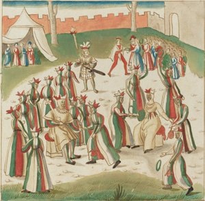 Outdoor Games by German 16th Century