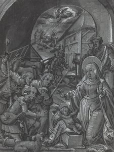 The Birth of Christ by German 16th Century