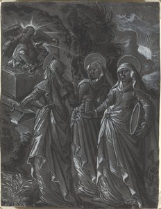 The Three Women at the Tomb by German 16th Century