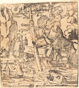 Saint Christopher by German 16th or 19th Century