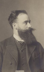 Hermann Sudermann, German Dramatist and Novelist by German Photographer