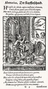 A Copper-Smith, published by Hartman Schopper by German School