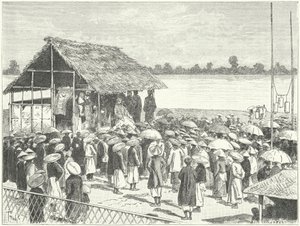 A theatre in Annam by German School