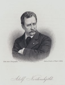 Adolf Erik Nordenskiold, Finnish geologist, mineralogist and Arctic explorer by German School