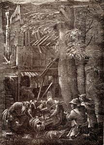 Adoration of the Shepherds by German School