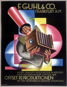 Advertising for the German Camera Manufacturer Offset - in 