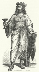 Alboin, King of the Lombards by German School