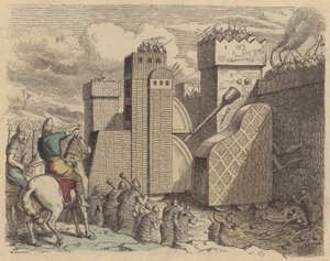 An Assyrian Army Besieging a City