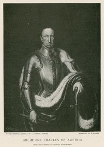 Archduke Charles of Austria by German School