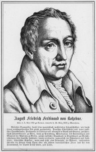 August Friedrich Ferdinand von Kotzebue by German School
