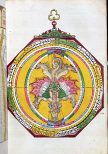 Volvelleor with the Zodiac, Illustration from Astronomicum Caesareum by Peter Apian, Published in Ingolstadt, 1540 by German School