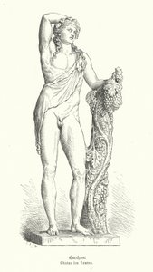 Bacchus, Roman god of wine by German School