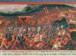 Battle of Kronenberg, Germany in c.1388