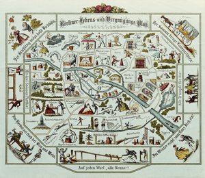 Berlin Living and Amusement Plan by German School