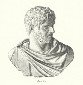 Caracalla, Roman emperor by German School