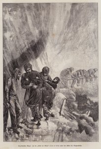 Cave of the Winds, Beneath Niagara Falls, New York, USA by German School