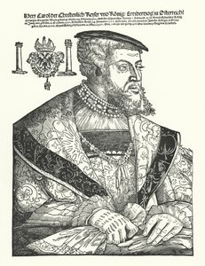 Charles V, Holy Roman Emperor by German School