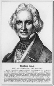 Christian Rauch (engraving) by German School