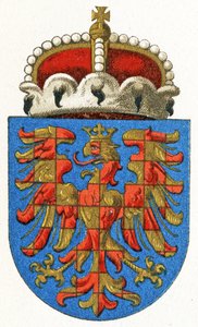 Coat of Arms of Moravia, c.1898 by German School