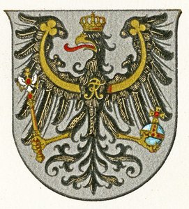 Coat of Arms of the Kingdom of Prussia and later of the Province of East Prussia, c.1898 by German School