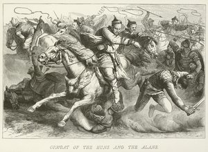Combat of the Huns and the Alans