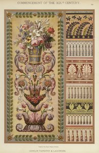 Commencement of the 19th Century, Gobelin Tapestry and Lacework
