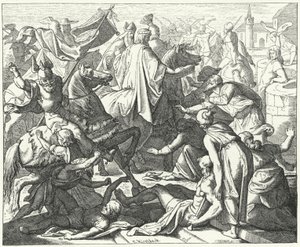 Coronation procession of the Holy Roman Emperor Conrad II by German School