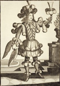 Costume for a Feather Dealer, pub. by Gerard Valck c.1690 by German School