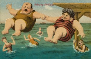 Couple Slipping on Grease and Falling into the Water