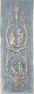 Design for wallpaper by German School