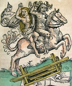 Devil and a Woman on Horseback