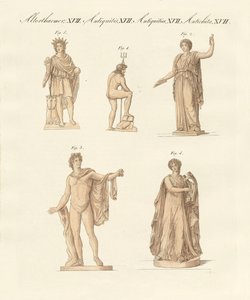Divinities of the Greeks and Romans by German School
