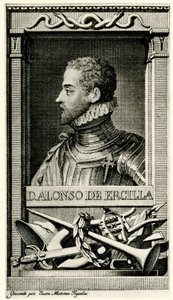 Don Alonso de Ercilla y Zuniga by German School