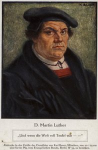 Dr. Martin Luther by German School