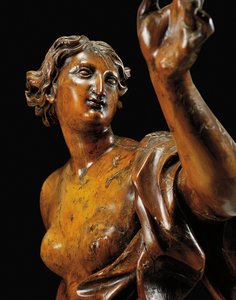 Draped Maiden, South Germany by German School