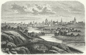 Dublin in the 17th Century by German School