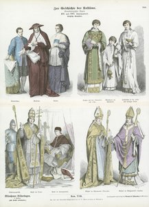 Ecclesiastical costumes, 16th and 17th Century