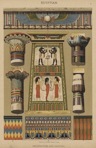 Egyptian, Architecture and Painting by German School