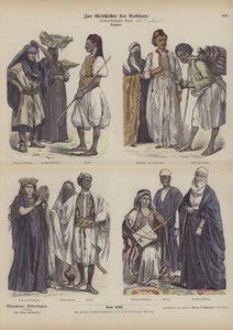 Egyptian Costumes by German School