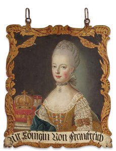 Enseigne Marie-Antoinette, after 1774 by German School