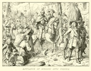 Entrance of Sobieski into Vienna by German School