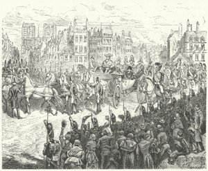Entry of King Louis XVIII into Paris, 1814