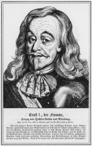 Ernst I, the Pious, Duke of Saxe-Gotha and Altenburg by German School