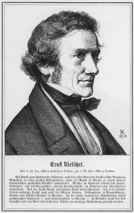 Ernst Rietschel (engraving) by German School