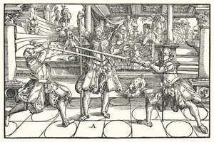 Fencing Scene