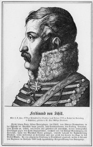 Ferdinand von Schill (engraving)