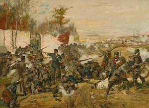First Battle of Villiers-Champigny, Franco-Prussian War, 30 November 1870